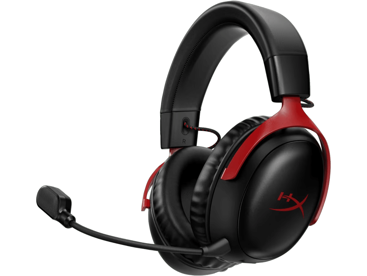 AURICULAR HYPERX CLOUD III WIRELESS BLACK/RED