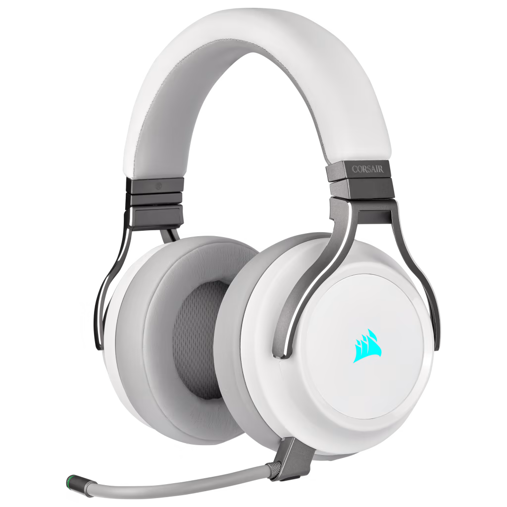 AURICULAR CORSAIR VIRTUOSO WIRELESS RGB WHITE
