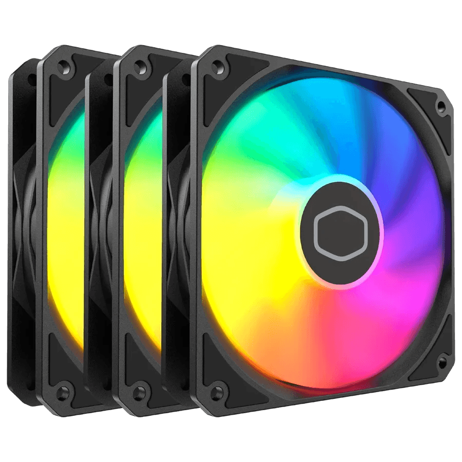 COOLER MASTER COOLER FAN MF120 LITE ARGB PACK X3
