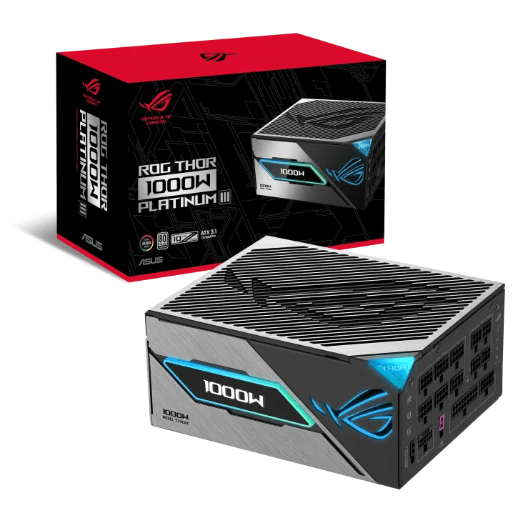ASUS FUENTE ROG THOR 1000W PLATINUM III 80+