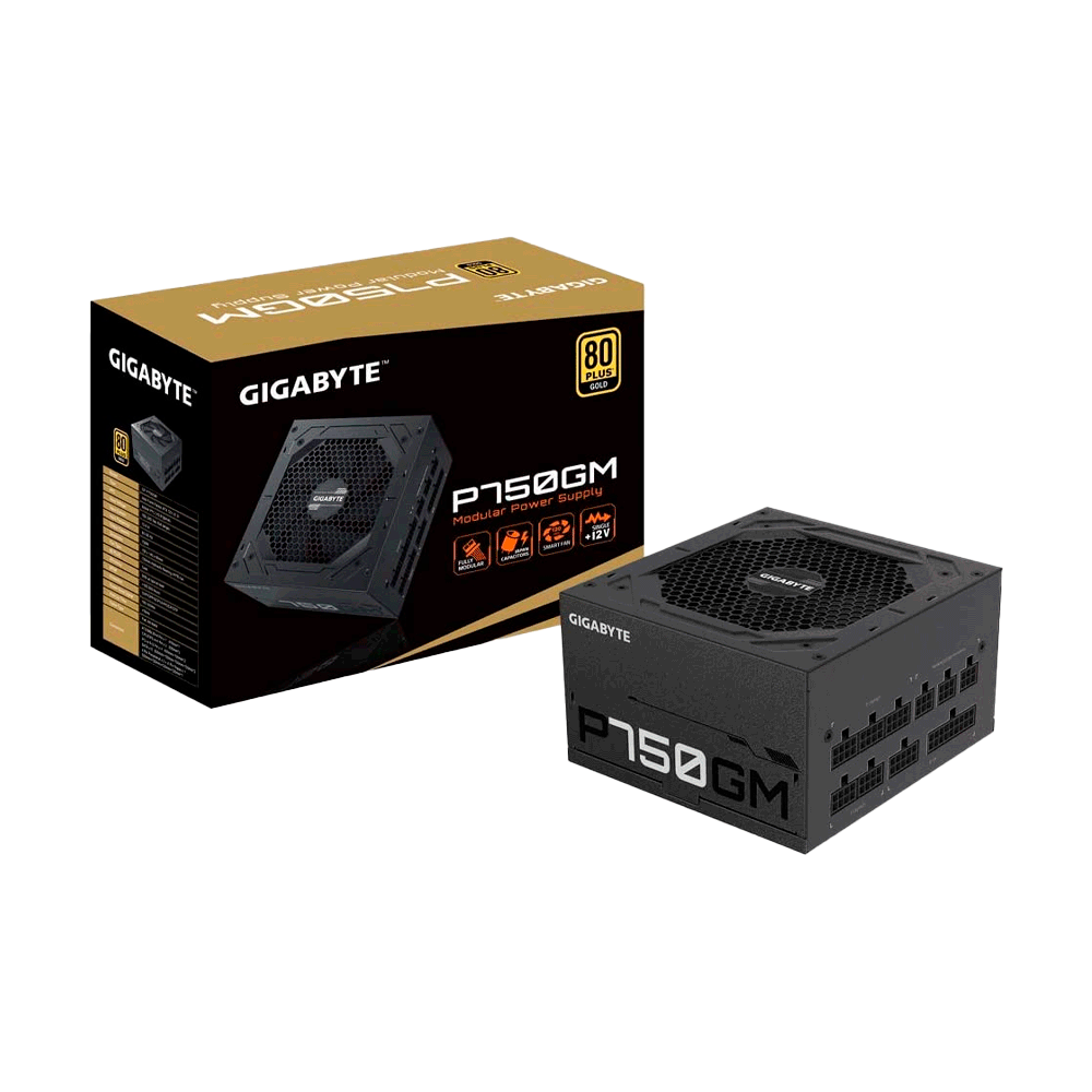 FUENTE GIGABYTE P750GM 750W GOLD MODULAR