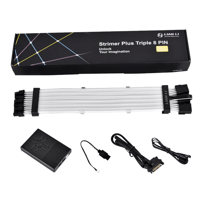 FUENTE LIAN LI STRIMER PLUS 8 PIN POWER EXTENSION ARGB