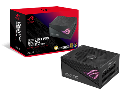 FUENTE ASUS ROG STRIX AURA GAMING 1200W 80+ GOLD
