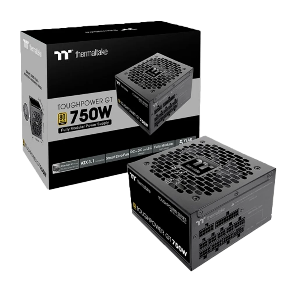 FUENTE THERMALTAKE TOUGHPOWER GT 750W GOLD MODULAR