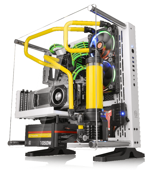GABINETE THERMALTAKE CORE P3 TG WHITE
