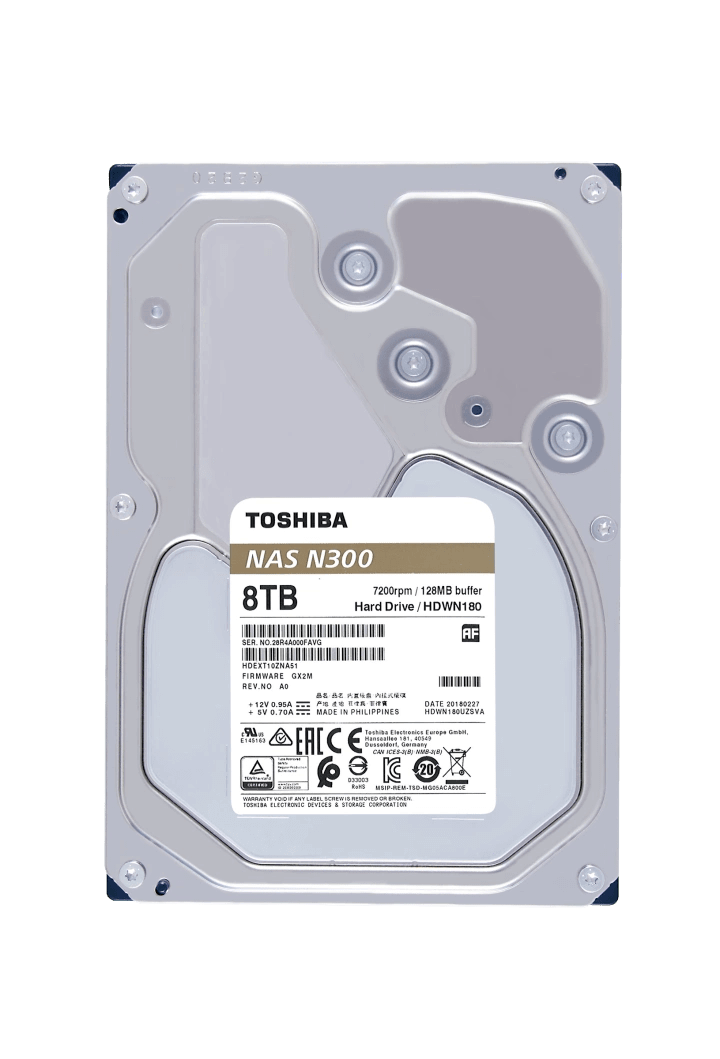 HDD TOSHIBA N300 8TB NAS