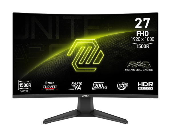 MONITOR MSI MAG 276CF E20 200HZ CURVO RAPID