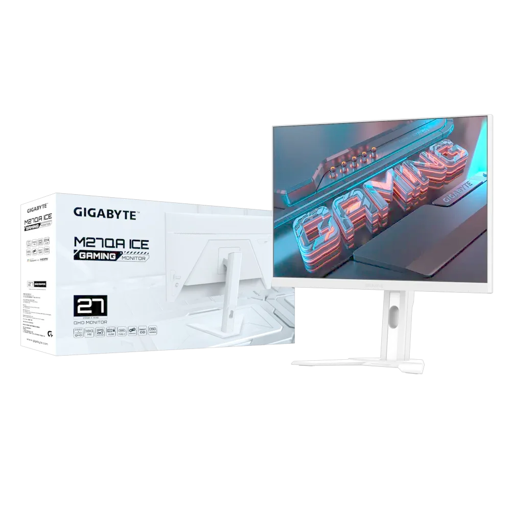 MONITOR GIGABYTE 27 M27QA ICE SA IPS SUPERSPEED 180HZ QHD
