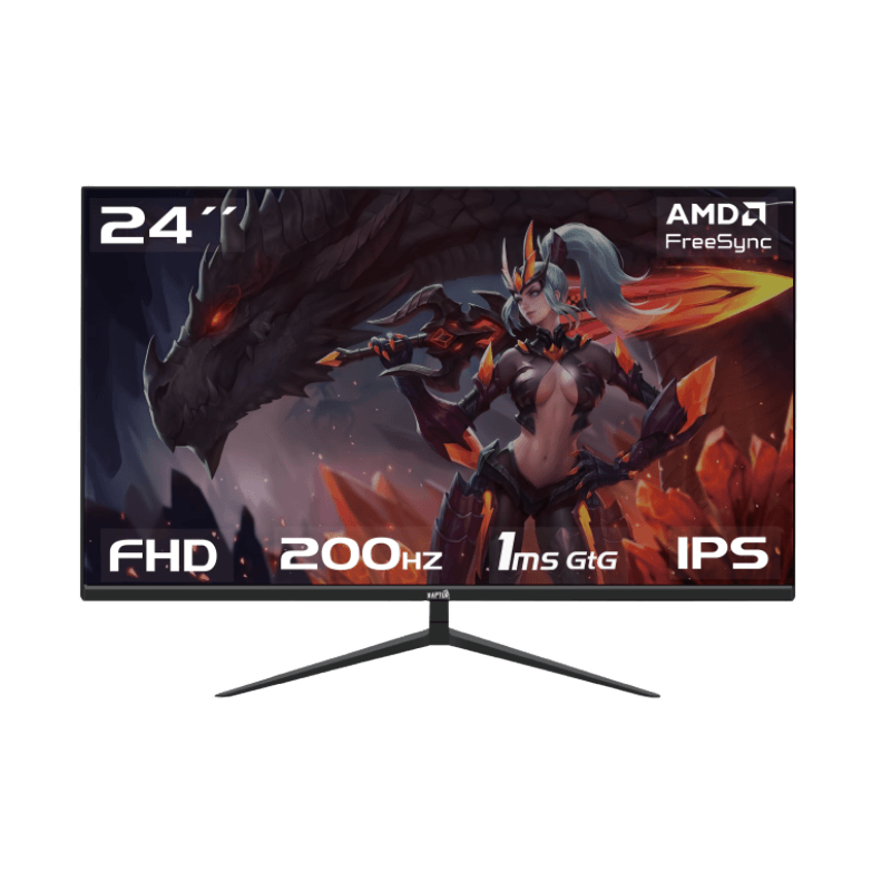 RAPTOR MONITOR HAWK EYE 24" IPS QHD 200HZ