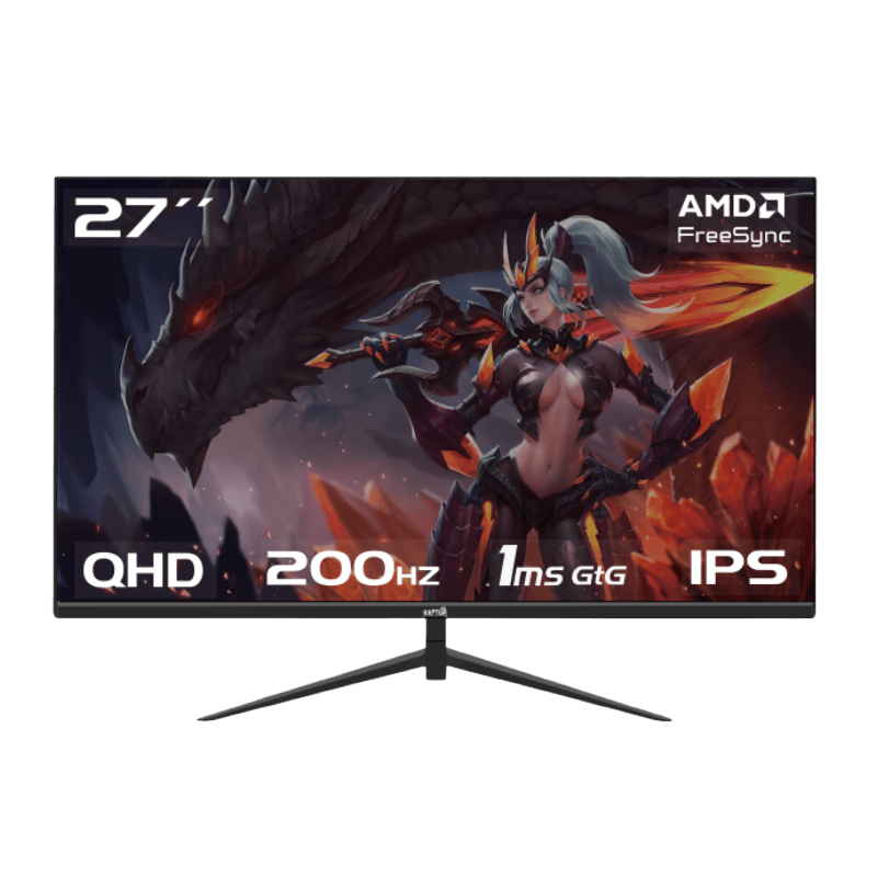 RAPTOR MONITOR HAWK EYE 27" IPS QHD 200HZ