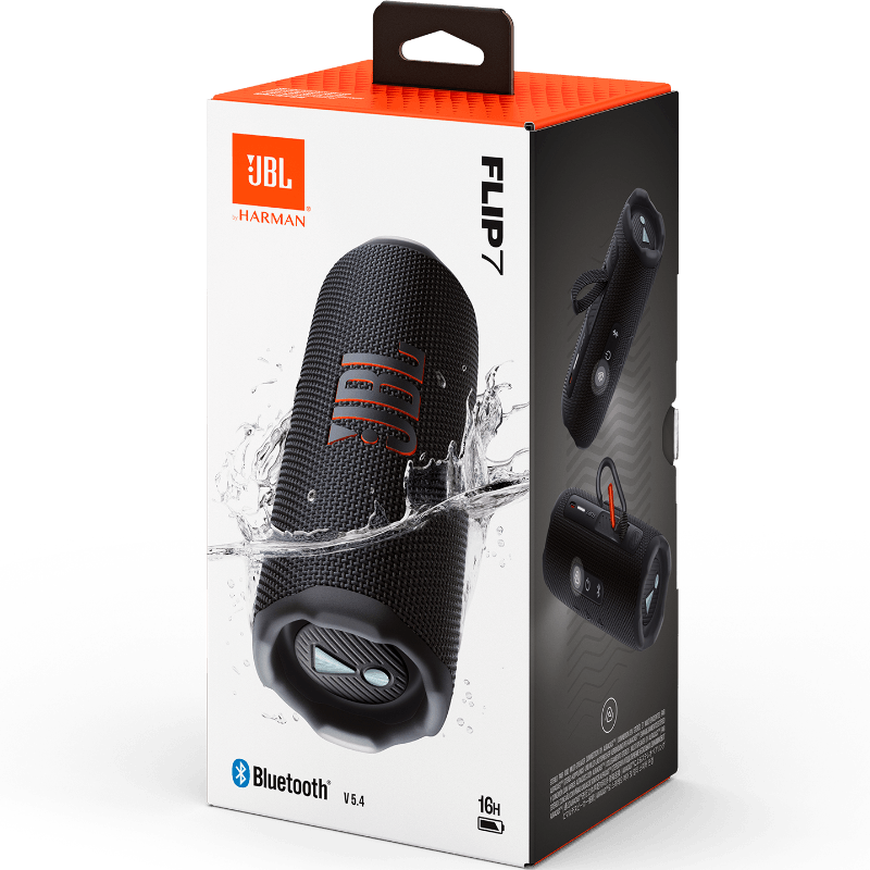 PARLANTE JBL FLIP 7 BLUETOOTH NEGRO