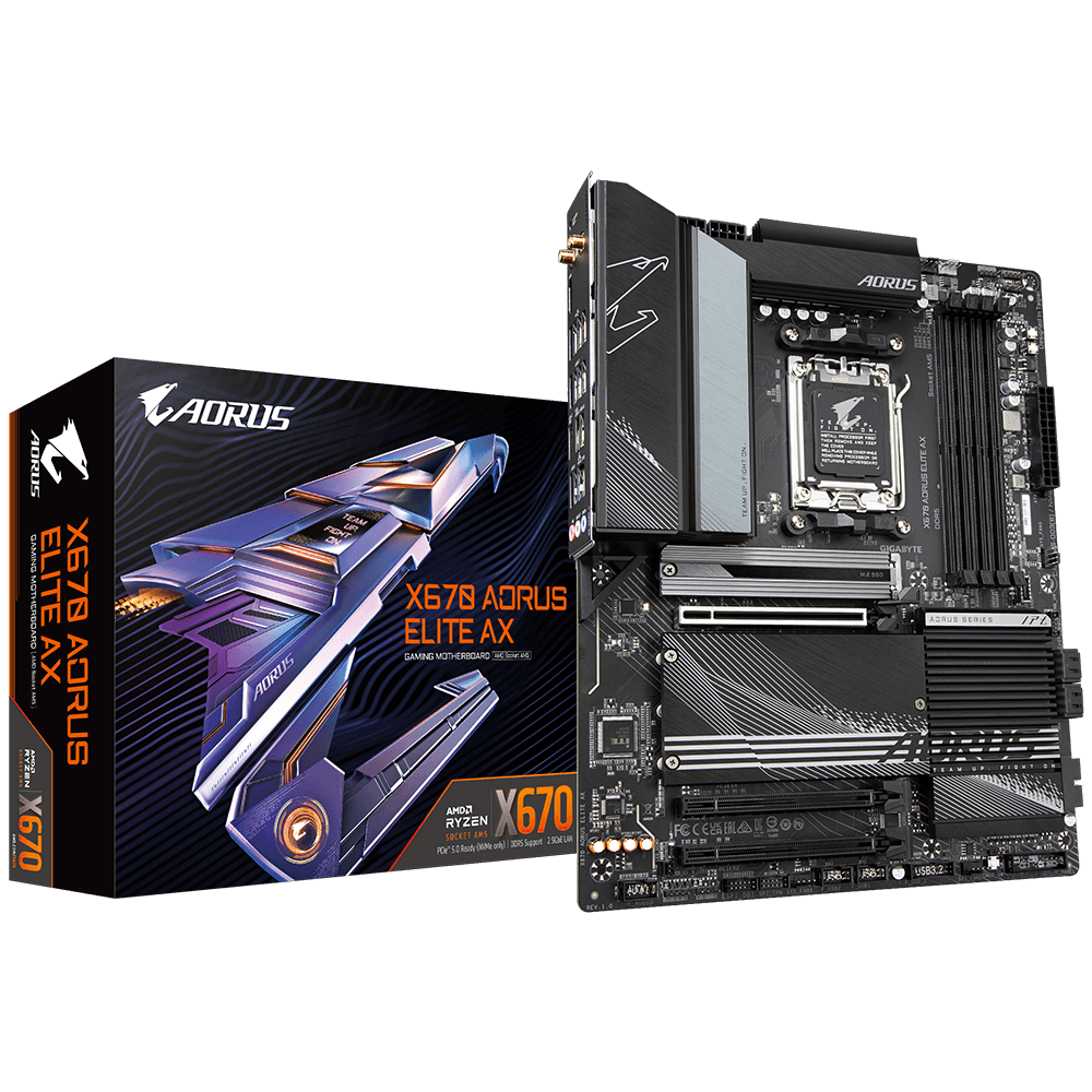 PLACA MADRE GIGABYTE X670 AORUS ELITE AX