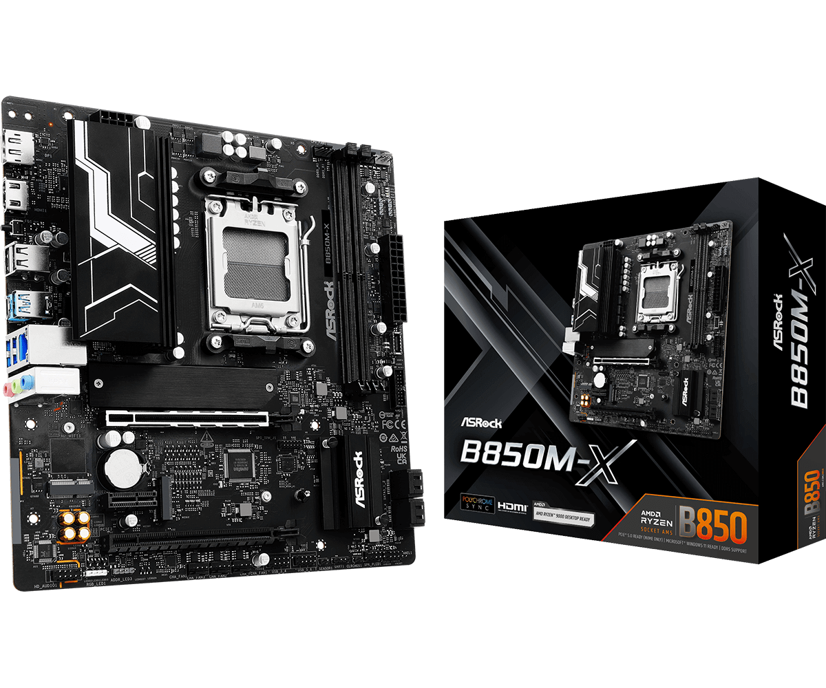 PLACA MADRE ASROCK B850M-X