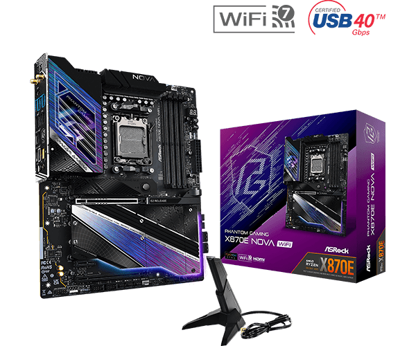 PLACA MADRE ASROCK X870E NOVA WIFI