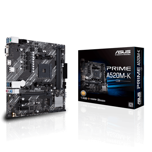 ASUS PLACA MADRE PRIME A520M-K CSM