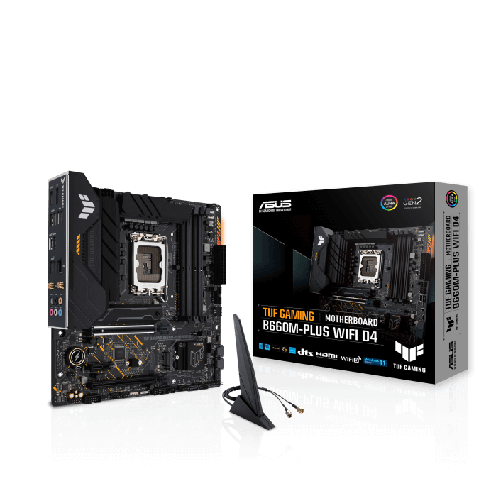 PLACA MADRE ASUS TUF GAMING B660M-PLUS WIFI D4