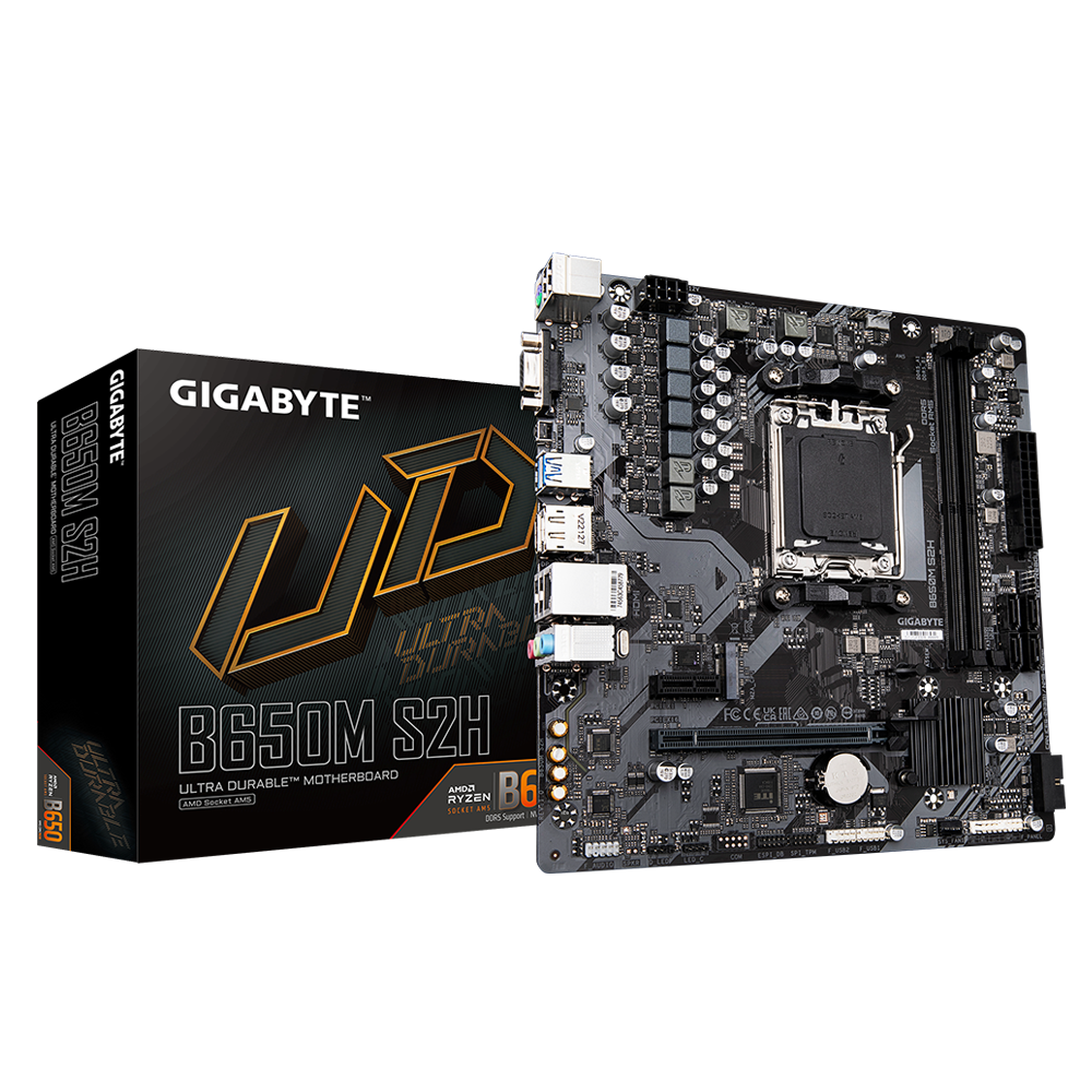 PLACA MADRE GIGABYTE B650M S2H 1.2 AM5