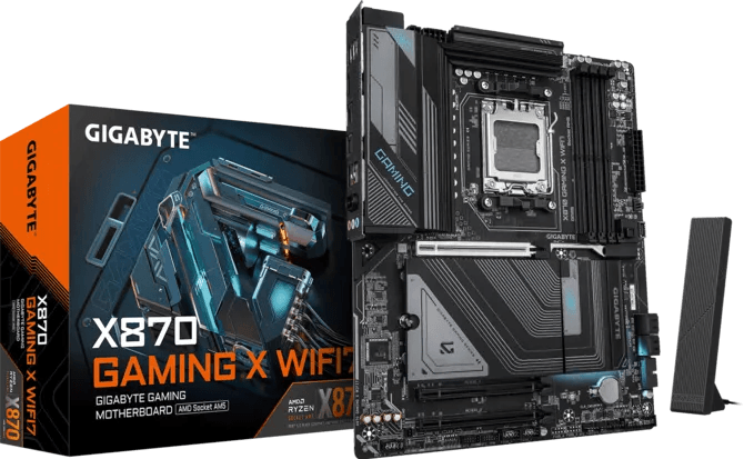 GIGABYTE PLACA MADRE X870 GAMING X WIFI7
