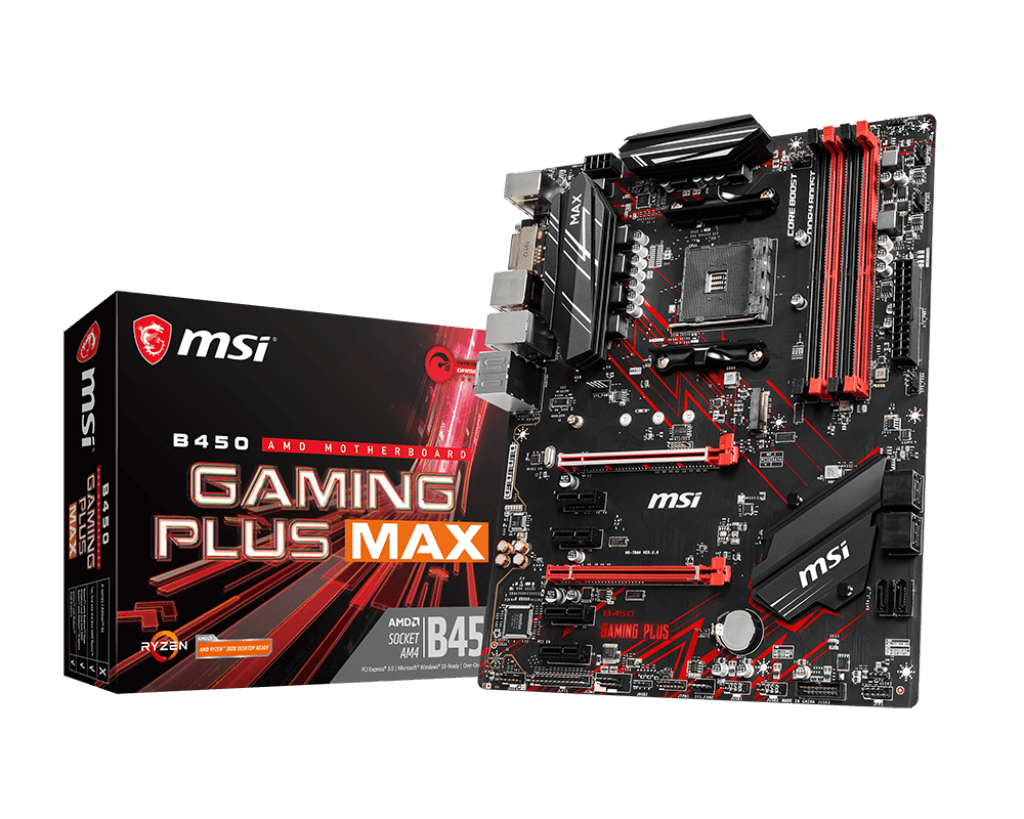 PLACA MADRE MSI B450 GAMING PLUS MAX