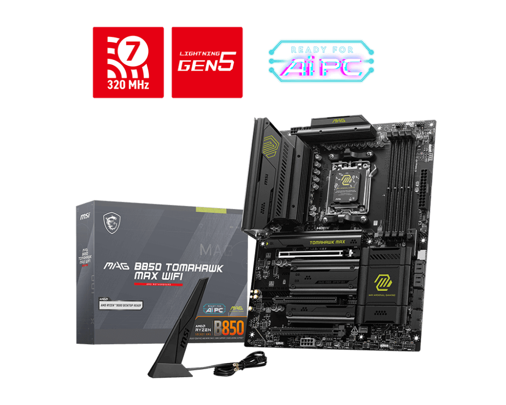 PLACA MADRE MSI B850 TOMAHAWK WIFI