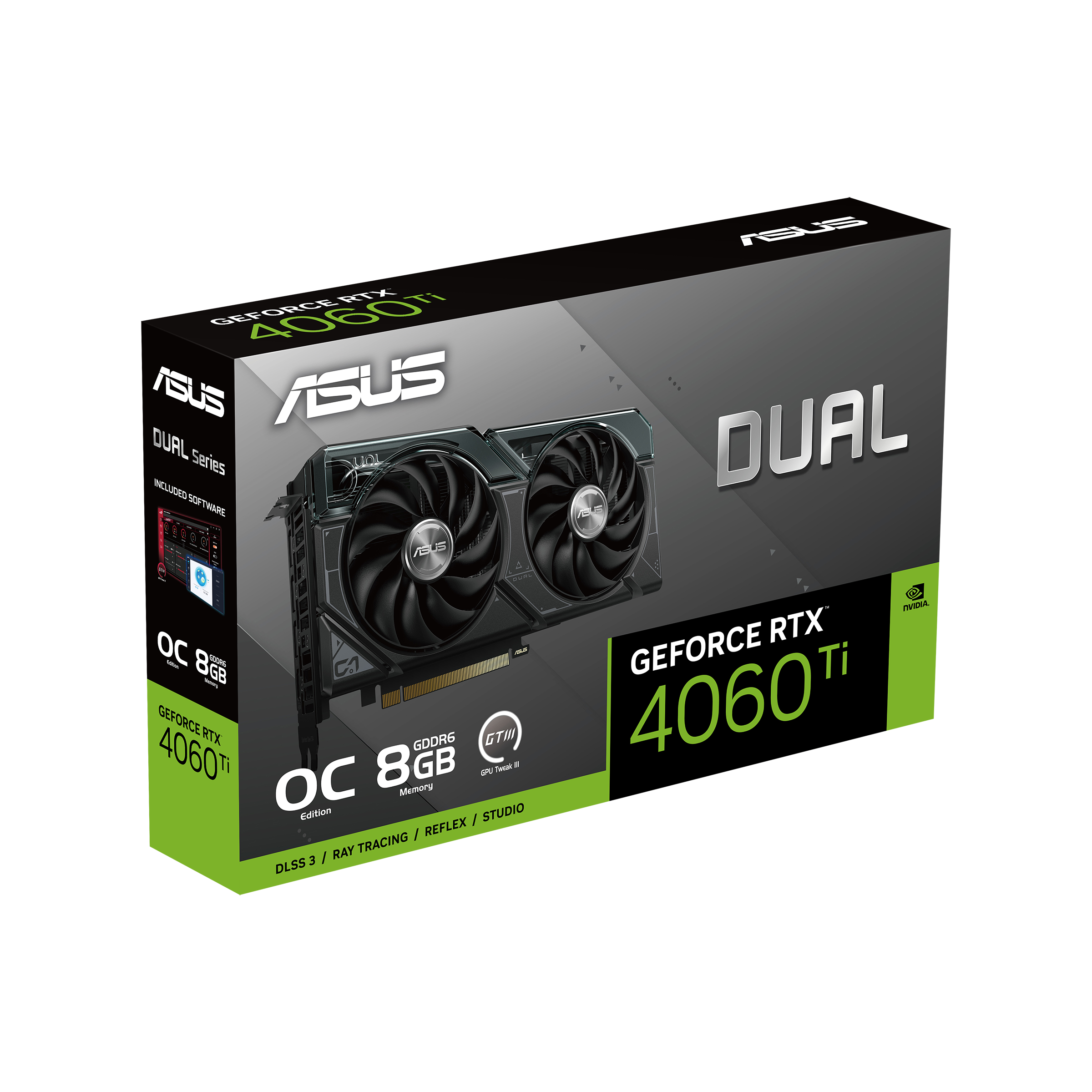 PLACA DE VIDEO ASUS RTX 4060TI DUAL EVO OC GDDR6