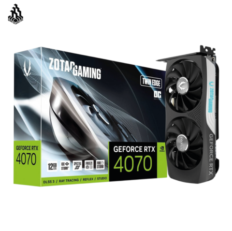 PLACA DE VIDEO ZOTAC RTX 4070 TWIN EDGE OC 12GB GDDR6