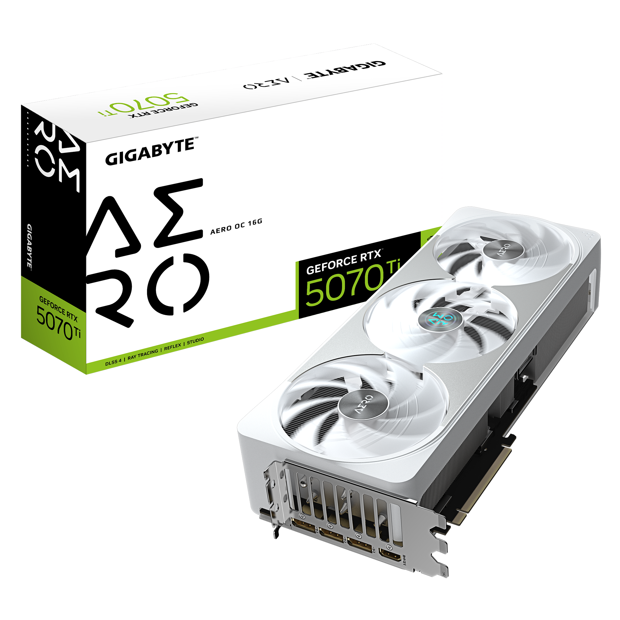 PLACA DE VIDEO GIGABYTE RTX 5070TI AERO OC 16GB GDDR7