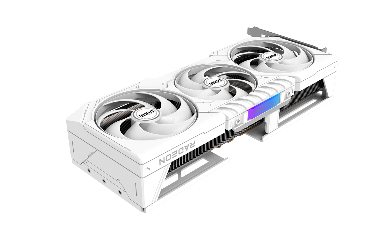 PLACA DE VIDEO SAPPHIRE RX 9070 XT PURE OC 16GB WHITE