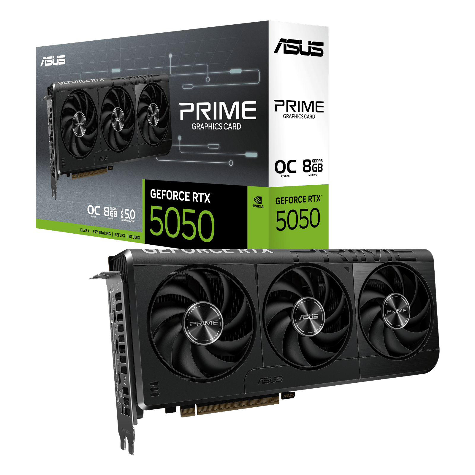 PLACA DE VIDEO ASUS PRIME RTX 5050 OC 8GB