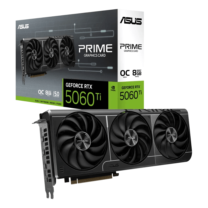 PLACA DE VIDEO ASUS PRIME RTX 5060TI OC 8GB