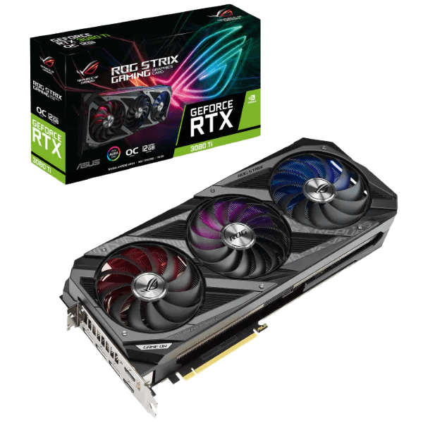 PLACA DE VIDEO ASUS RTX 3080TI ROG STRIX 12GB