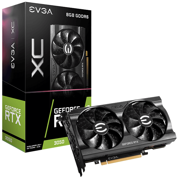 PLACA DE VIDEO EVGA RTX 3050 XC GAMING