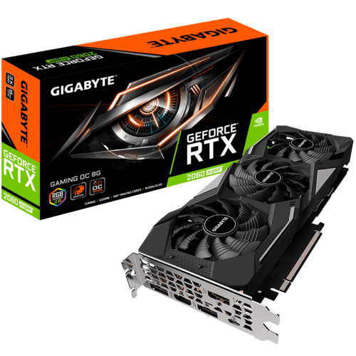 PLACA DE VIDEO GIGABYTE RTX 2060 SUPER GAMING OC
