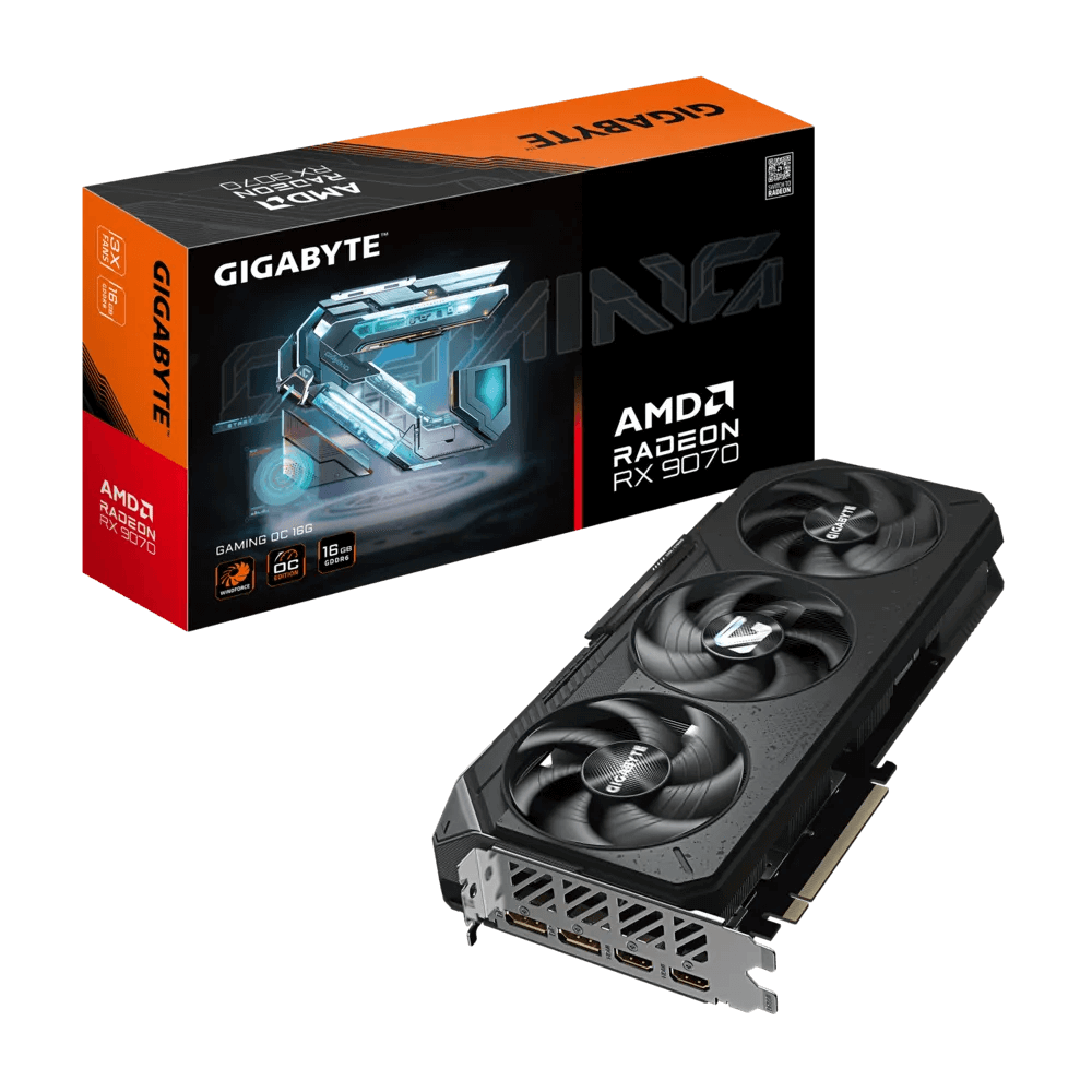 PLACA DE VIDEO GIGABYTE RX 9070 GAMING OC 16GB