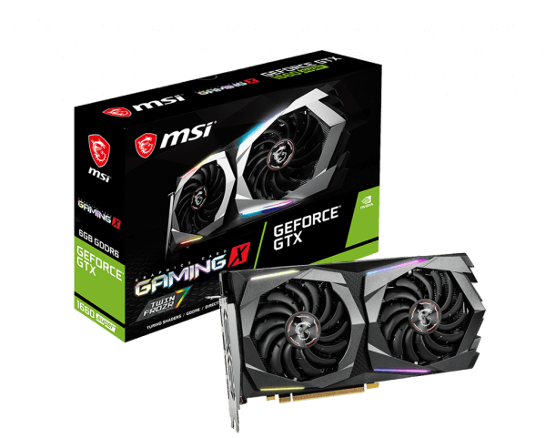 PLACA DE VIDEO MSI GTX 1660 SUPER GAMING X