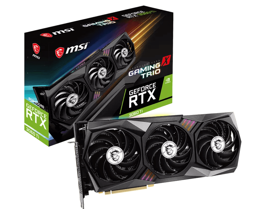 PLACA DE VIDEO MSI RTX 3060 GAMING X TRIO