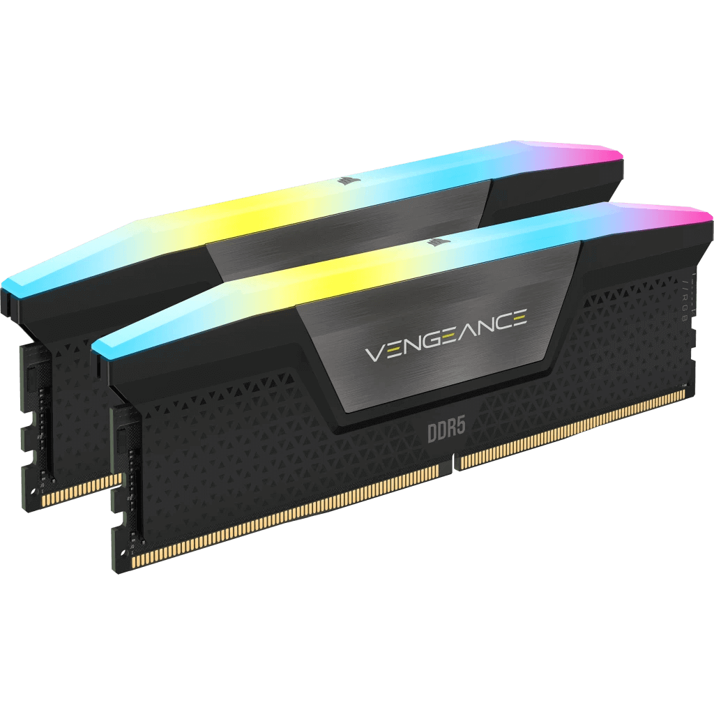 RAM CORSAIR DDR5 32GB VENGEANCE RGB 6400MHZ AMD EXPO