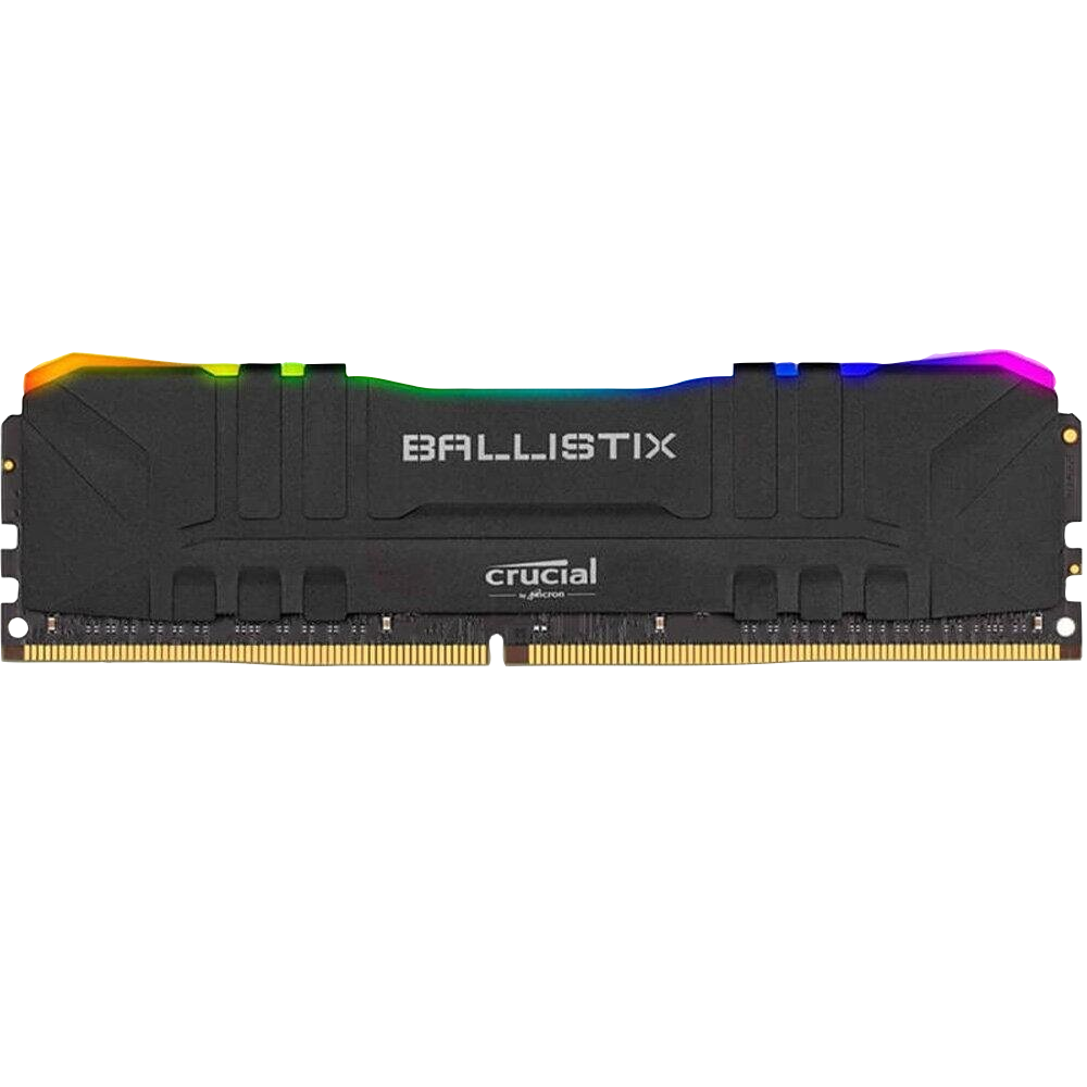 RAM CRUCIAL BALLISTIX BLACK RGB 16GB 3600MHZ