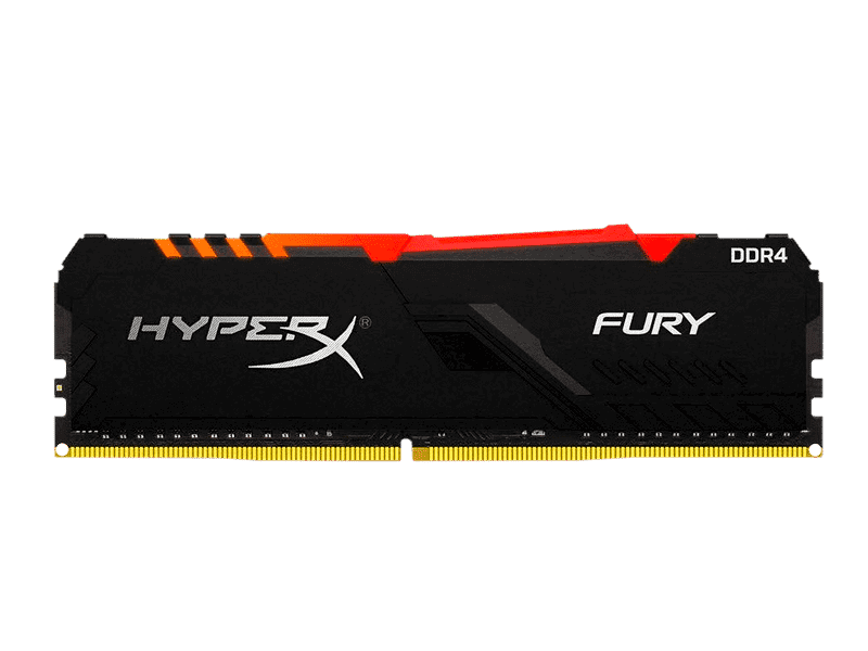 RAM HYPERX FURY RGB 8GB 3466MHZ