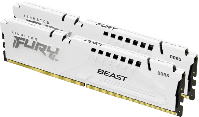 RAM KINGSTON FURY BEAST 32GB 6000MHZ EXPO WHITE (2X16GB)