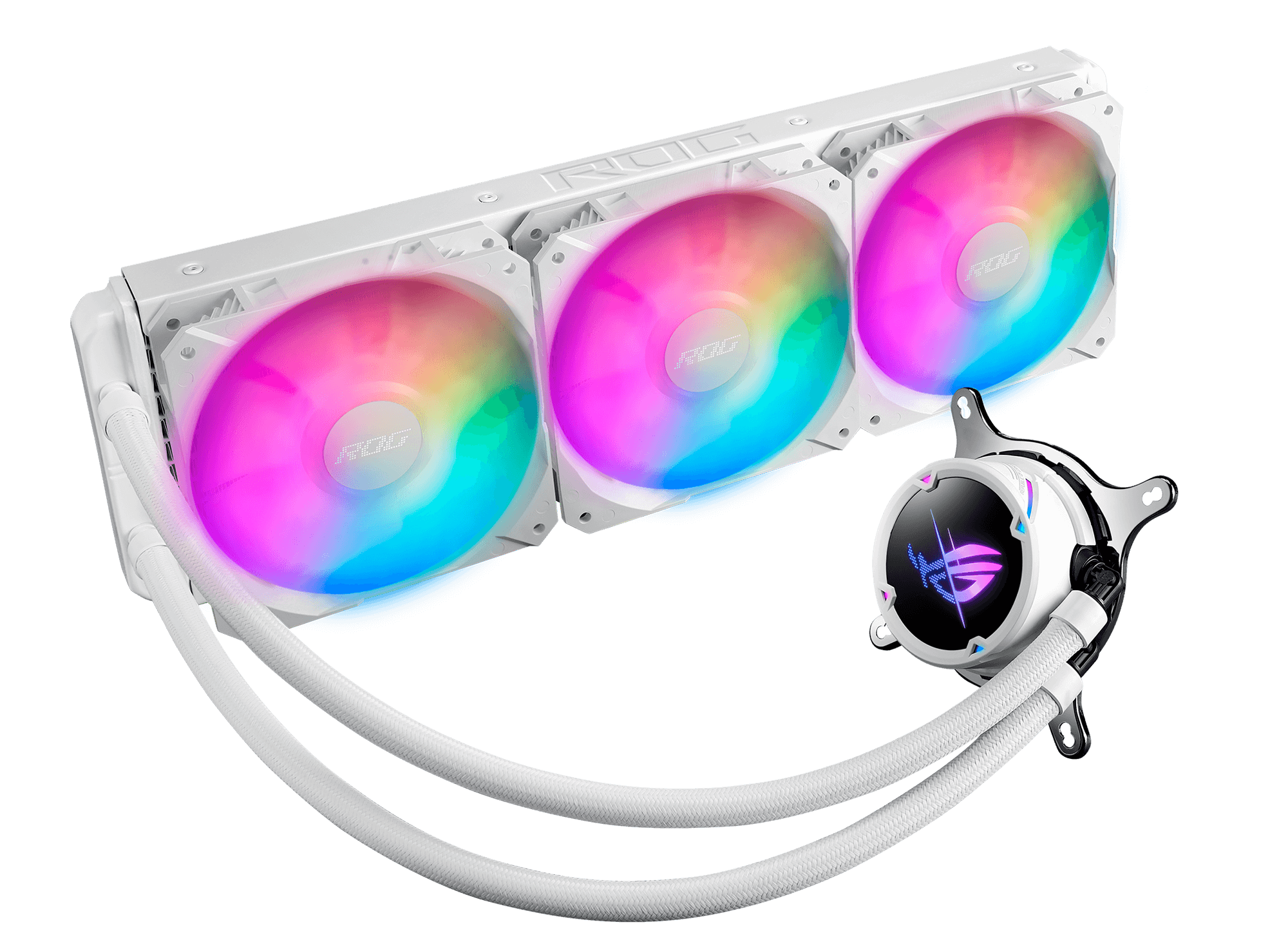 REFRIGERACION LIQUIDA ASUS ROG STRIX LC II 360 ARGB WHITE