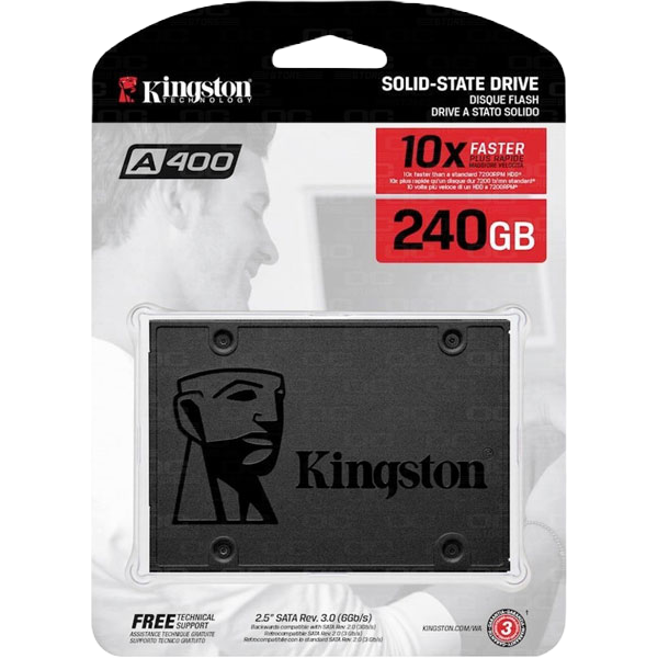SSD KINGSTON A400 240GB 2,5" (SOLO CORDOBA)