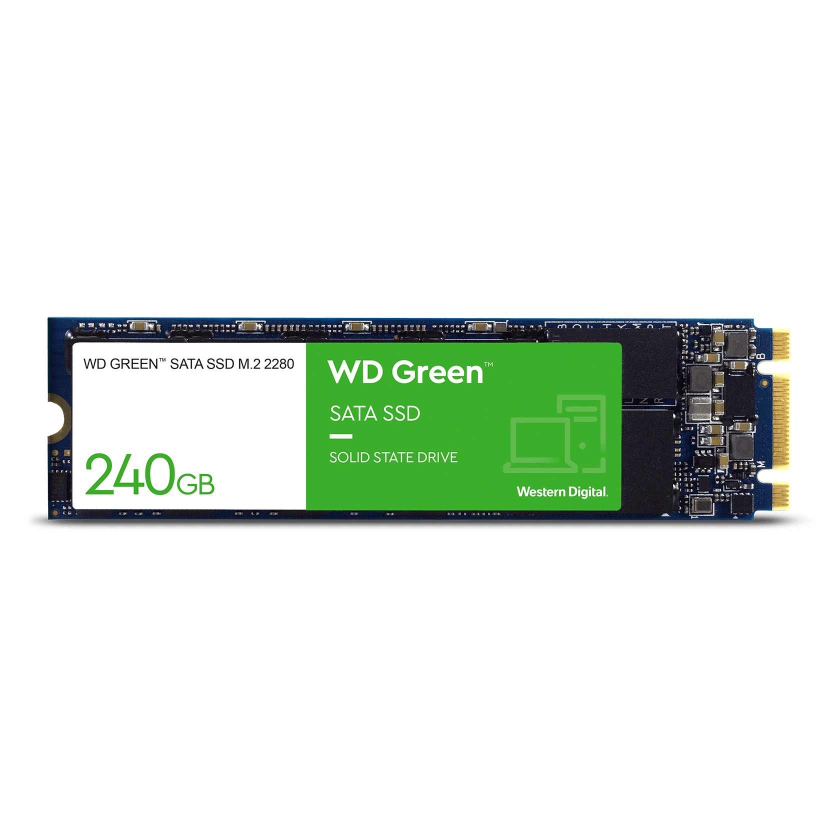 SSD WESTERN DIGITAL GREEN 240GB M.2