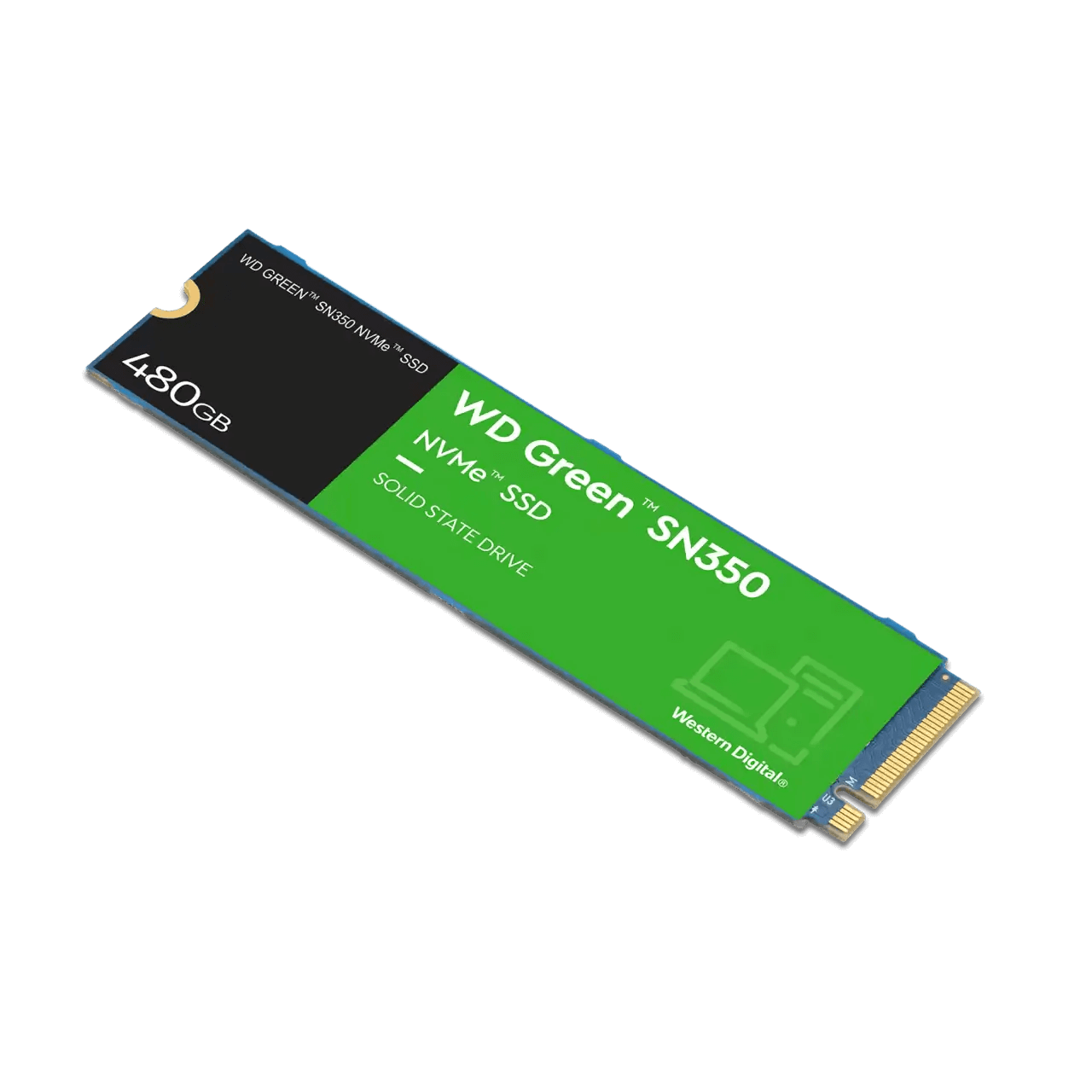 SSD WESTERN DIGITAL GREEN SN350 480GB NVME