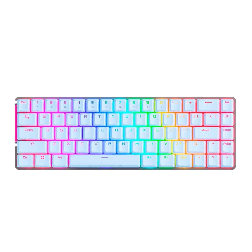 TECLADO ASUS ROG FALCHION ACE WHITE