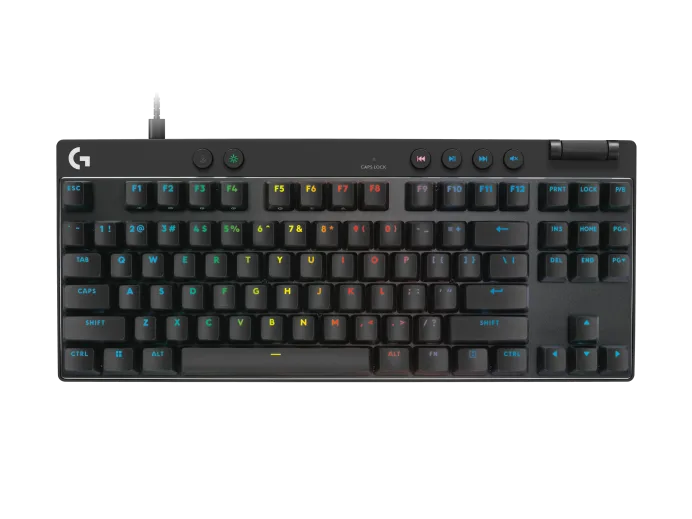 TECLADO LOGITECH PRO X TKL RAPID BLACK