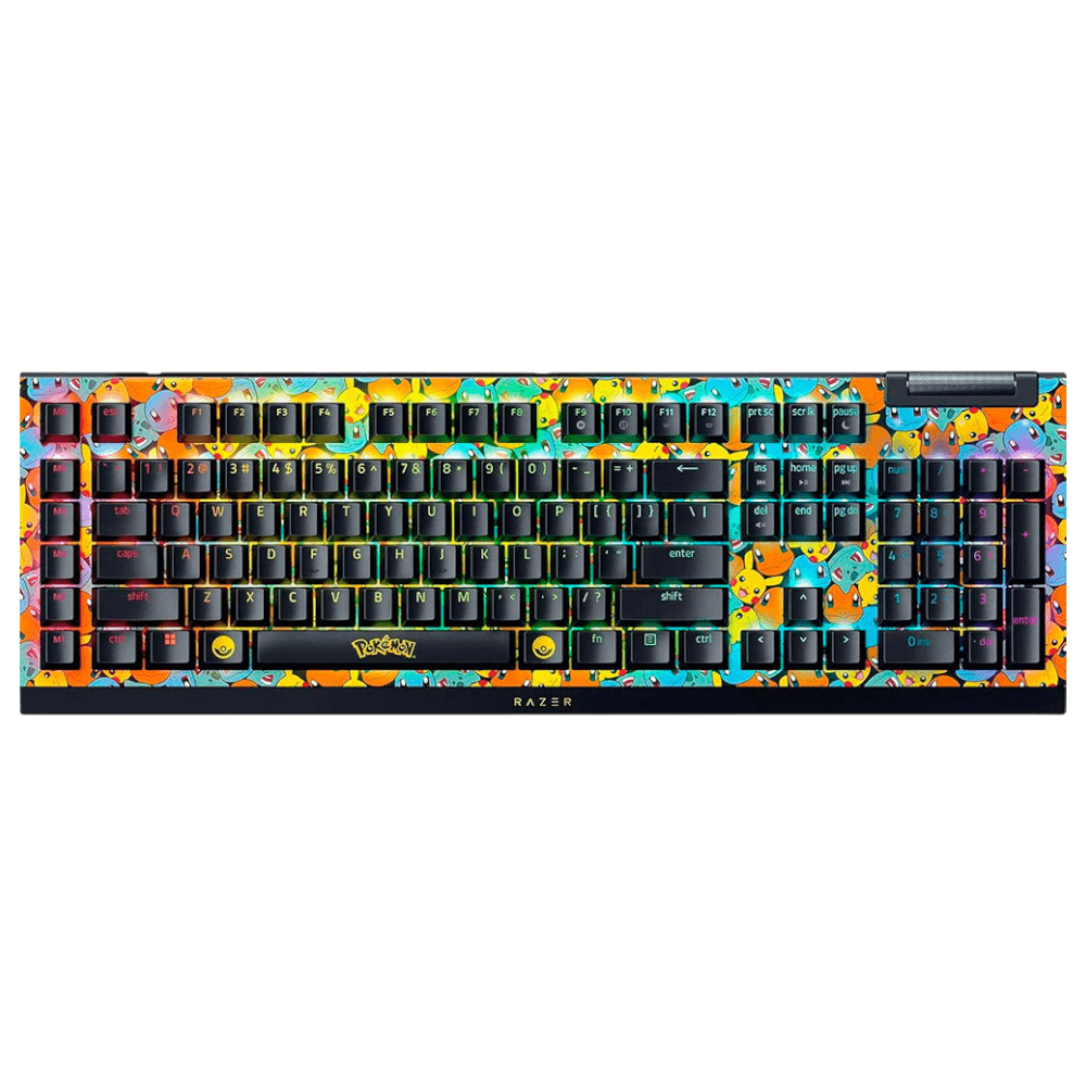 RAZER TECLADO BLACKWIDOW V4 X POKÉMON EDITION